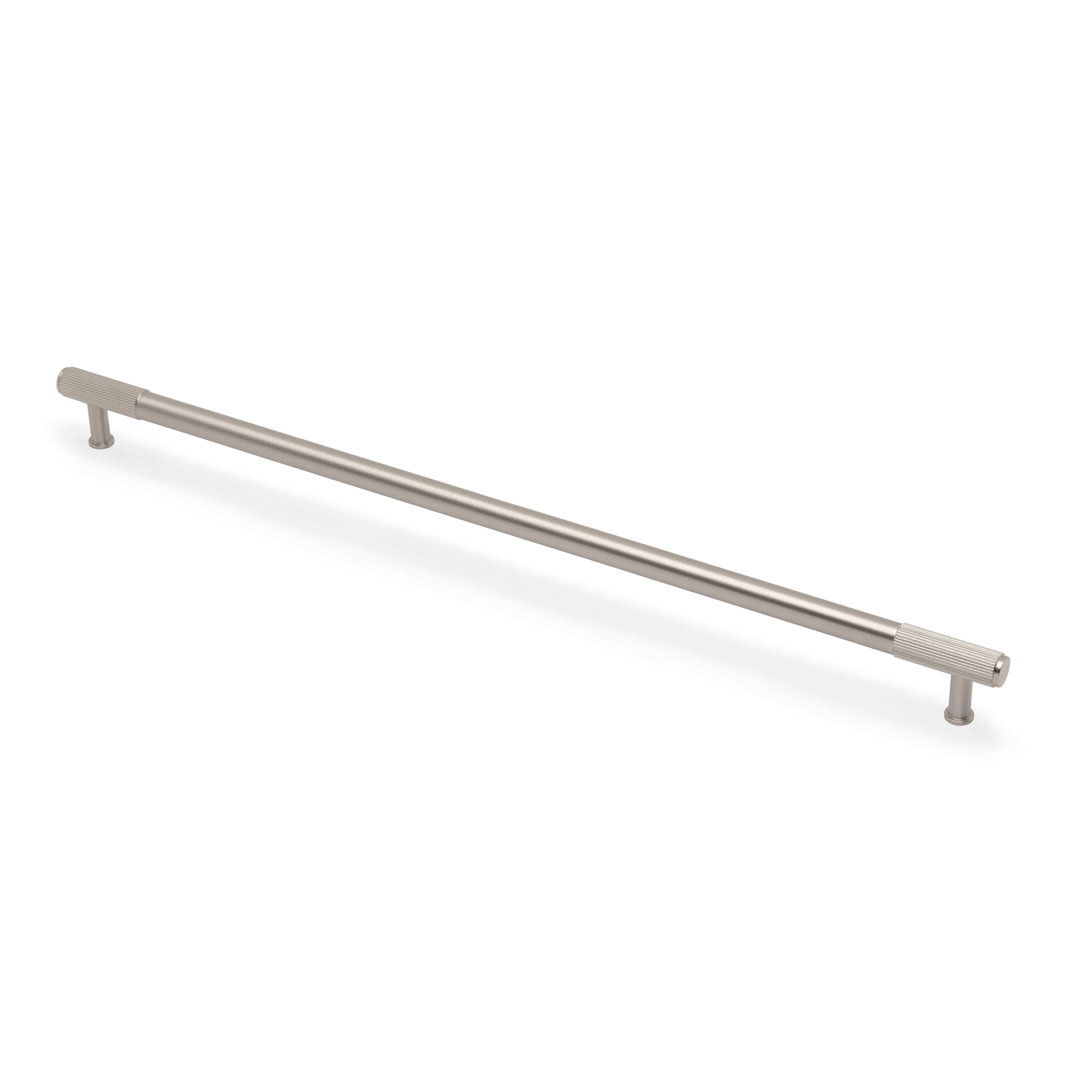 Washington Reeded | Greb i Rustfrit Stål Finish L 485 mm (C/C 448 mm) Alexander & Wilks AW854R-448-SN FINICC