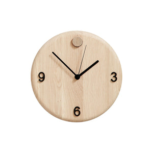 Wood Time | Väggur i Ek