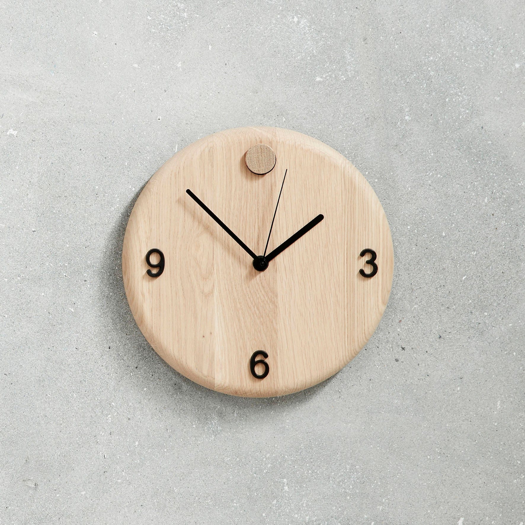 Wood Time | Väggur i Ek